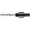 Graphite Adapteris su centravimo grąžtu bimetaliniams skylių pjūklams 14-30 mm, šešiakampis