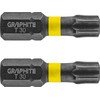 Smūginiai antgaliai GRAPHITE TX30 25 mm (2 vnt.)