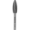 Graphite Metalo freza HM, H tipo (liepsnos forma), 12 x 32 mm, kotas 6 x 45 mm