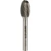 Metalo freza GRAPHITE 55H366 - ovali, 12x20 mm, kotas 6x45 mm