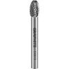 Graphite HM METALO PJOVYKLĖS TIPO E (OVALUS) 8 X 13 MM BOTAS 6 X 45 MM 55H364 GRAFITAS
