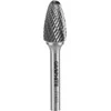 Graphite Karbidinis metalo frezas, F tipas, Ø14 mm, 25 mm darbinis ilgis