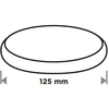 Graphite Futerko Poliravimo padas su lipnia juosta 125 mm