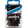 Smūginiai antgaliai GRAPHITE PH3 x 25 mm (20 vnt.)