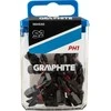 Smūginiai antgaliai GRAPHITE PH1 25 mm (20 vnt.)