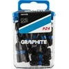 Smūginiai antgaliai GRAPHITE PZ4 25 mm (20 vnt.)