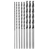 Grąžtas Graphite Rinkinys Medienos grąžtų rinkinys, prailgintas: 4, 5, 6, 7, 8, 10, 12 x 300 mm, 7 vnt.