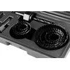 Otwornice Medienos skylių pjūklai su adapteriais 19–64 mm, 12 vnt. rinkinys