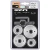 Otwornice Skylėms gręžti skirti pjūklai su adapteriu, 32–54 mm, 6 vnt. rinkinys