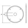 Graphite Pjovimo diskas, 165 x 30 mm