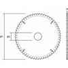 Graphite Diskas foridaliniam pjūklui, 190x30 mm