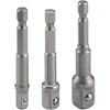 Zestaw Rinkinys Galvučių mažinimo rinkinys 1/2", 1/4", 3/8" į 1/4" šešiakampius, 3 vnt.