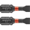 Smūginiai antgaliai GRAPHITE SL5,5 x 25 mm (2 vnt.)