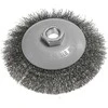 Vielinis diskinis šepetys GRAPHITE, 115 mm, susukta viela, M14