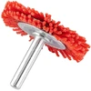 Szczotka 50 mm nailono diskinis šepetys su 6 mm kotu