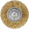 Szczotki Vieliniai diskiniai šepečiai, gofruota viela, padengti žalvariu, 25, 38, 50, 63, 75 mm, 5 vnt.