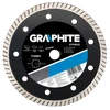 Deimantinis šlifuoklis Graphite 115x22.2mm turbo super cienka - 57H620