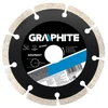Deimantinis diskas GRAPHITE 57H617, 125mm. segmentinis