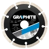 Graphite Deimantinis diskas 200 x 25,4 mm, segmentuotas
