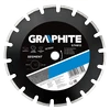 Graphite Grafito segmentuotas deimantinis diskas 350x25,4 mm 57H614
