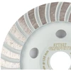 Tarcza Deimantinis šlifavimo diskas, turbo, 125 x 22,2 mm, sausas