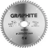Graphite Diskinio pjūklo diskas, Widia, 235 x 30 mm, 60 dantų