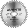 Graphite Diskinio pjūklo diskas, įleidžiamasis pjūklas, Widia, 165 x 1,5 x 2,6 x 20 mm, 48 dantys