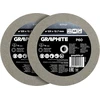 Graphite Tarcze Šlifavimo diskai 125 x 20/16/12,7 x 16 mm, P60, 2 vnt.
