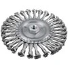Szczotka Vielinis diskinis šepetys 150 mm, susukta viela, plienas, M14