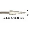 Wiertło Pakopinis grąžtas 4–12 mm