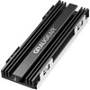 Graugear GRAUGEAR G-PS5HS02 kompiuterio aušinimo sistema SSD diskas Radiatorius juodas, sidabrinis