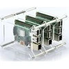 Gravlaser Dėklas skirtas Raspberry Pi 4B/3B+/3B/2B, x3, atviras