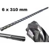 AW-Tools AWTOOLS GRĄŽTAS SDS PLUS 6x 310mm QUADRO XTREME Juodas LINE