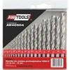 Grąžtas AW-Tools AWTOOLS WIERTŁA DO METALU HSS-G KOMPLET 19elem. /1,0-10,0mm/