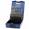 Grąžtas Grąžtų rinkinys BOHRCRAFT KG10 HSS-G ABS-Box /1-10x0,5/ 19 vnt.