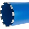 Geko grąžtas Deimantinis vainikinis grąžtas gręžimo staklėms sausai ir šlapai 132x10x450mm 11T 1.1/4'' (5)