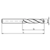Fanar grąžtas metaliniam HSS cilindriniam 13,8 mm (W2-101811-1380)