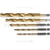 Grąžtas Hogert Metalo grąžtų rinkinys: 4,5,6,8,10 mm, pagamintas iš HSS plieno