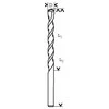 Bosch Grąžtas betonui,10x300mm CYL-3 Sidabrinis Percussion