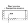 Furnitūros skylių grąžtas CMT; S=10 mm; D=20 mm