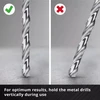 Grąžtas Einhell Rinkinys grąžtų DO METALU HSS-G Sidabrinis 19 SZT.