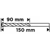 Betono grąžtas GRAPHITE 56T307 12 x 150 mm