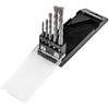 Grąžtas Graphite Rinkinys Grūdinto betono grąžtų rinkinys: 4, 5, 6, 8, 10 mm, 5 vnt.