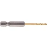 Proedge Grąžtas metalui Milwaukee SHOCKWAVE Raudonas; HSS-G Ti; HEX; 13 mm; 5 vnt.