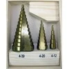 Grąžtas Grąžtų pakopinių rinkinys 3d.(4-39mm)