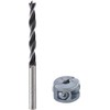 Wolfcraft grąžtas 6 mm kaiščio grąžtas + Wolfcraft stabdis
