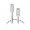 Green Cell Žalias Cell USB-C laidas 0.3 m 100 W Greencell PowerStream greito įkrovimo PD Snow Baltas