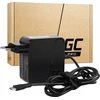 Green Cell 65W juodas įkroviklis su USB-C laidu