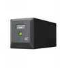 Green Cell Žalias Cell Atsarginis maitinimo šaltinis UPS Greencell 1000VA 600W PowerProof su LCD ekranu