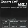 Green Cell Žalias Cell Akumuliatorius 12V/20Ah (AGM10)